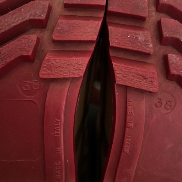 Burberry haymarket mid rain boot size: 38 - Picture 7 of 10